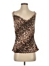 Valencia & Vine 100% Polyester Brown Sleeveless Top Size S - photo 1