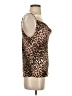 Valencia & Vine 100% Polyester Brown Sleeveless Top Size S - photo 4