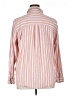 Universal Thread Stripes Orange Long Sleeve Button-Down Shirt Size XL - photo 2