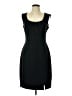 Kay Unger Solid Black Cocktail Dress Size 10 - photo 1