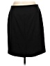 Ellen Tracy Solid Black Casual Skirt Size L - photo 2
