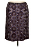 Per Se By Carlisle Graphic Blue Wool Skirt Size 6 - photo 1