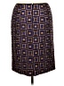 Per Se By Carlisle Graphic Blue Wool Skirt Size 6 - photo 2