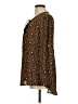 DR2 100% Polyester Brown Long Sleeve Blouse Size M - photo 5