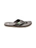 Sanuk Gray Brown Flip Flops Size 4 - 5 - photo 1