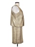 Cache Metallic Gold Cocktail Dress Size P (petite) - photo 4