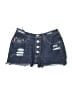 C'est Toi 100% Cotton Blue Denim Shorts Size 7 - photo 1
