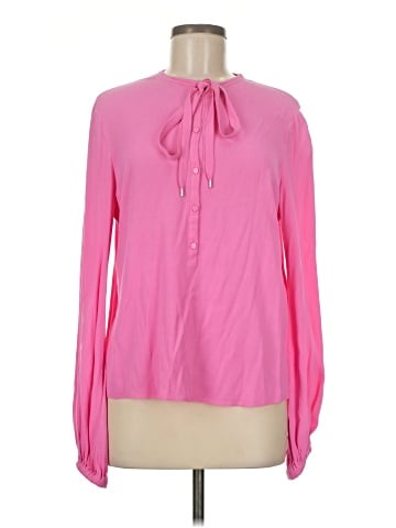 Diane von Furstenberg Long Sleeve Blouse (view 1)