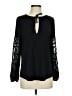 Express Black Long Sleeve Blouse Size S - photo 1