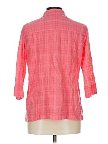 Christopher & Banks 3/4 Sleeve Button-Down Shirt (view 2)