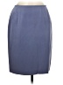 Kasper A.S.L. 100% Silk Solid Blue Silk Skirt Size 8 - photo 1