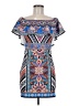Akira Print Blue Casual Dress Size M - photo 1
