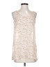 Compagnie Internationale Express Ivory Sleeveless Blouse Size S (estimated) - photo 1