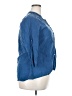 Fabindia Blue 3/4 Sleeve Button-Down Shirt Size XXL - photo 4