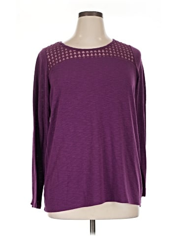 Lane Bryant 3/4 Sleeve T-Shirt (view 1)