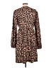 Unbranded Animal Print Brown Tan Casual Dress Size L - photo 2