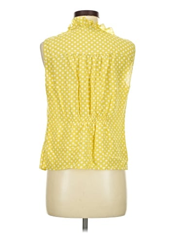 Farhi by Nicole Farhi Sleeveless Silk Top (view 2)