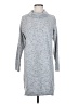 Max Studio Solid Gray Casual Dress Size S - photo 1