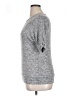 B-Design Gray Short Sleeve Top Size XL - photo 5