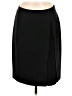 Ann Taylor Solid Black Formal Skirt Size 8 - photo 1