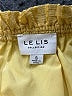Le Lis 100% Polyester Yellow Cocktail Dress Size S - photo 6