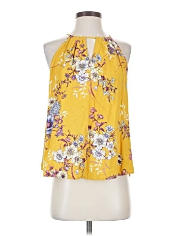 Blue Rain Sleeveless Blouse (view 1)