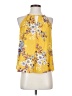 Blue Rain 100% Rayon Yellow Sleeveless Blouse Size S - photo 1