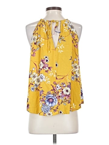 Blue Rain Sleeveless Blouse (view 2)