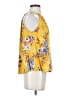 Blue Rain 100% Rayon Yellow Sleeveless Blouse Size S - photo 4
