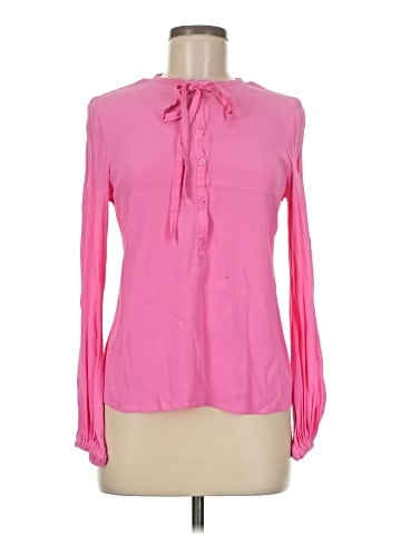 Diane von Furstenberg Long Sleeve Blouse (view 1)