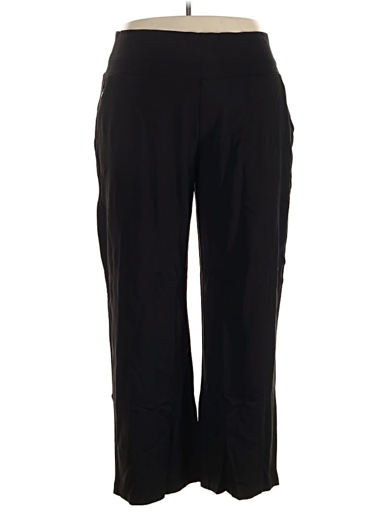 Pre-owned Marina Casual Pants In Black