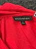 Banana Republic 100% Polyester Red Sleeveless Blouse Size L - photo 7