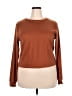 Unbranded 100% Polyester Brown Pullover Sweater Size XXL - photo 1