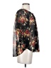 Bellatrix 100% Polyester Black 3/4 Sleeve Blouse Size XS - photo 4