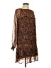 MNG 100% Polyester Brown Casual Dress Size S - photo 5