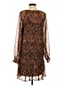 MNG 100% Polyester Brown Casual Dress Size S - photo 4