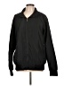 Fashion 100% Polyester Solid Black Jacket Size L - photo 1