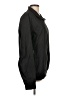 Fashion 100% Polyester Solid Black Jacket Size L - photo 4