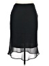 Assorted Brands Solid Black Formal Skirt Size 30 waist (estimated) - photo 1