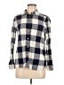 J.Crew Checkered-gingham Gray Long Sleeve Button-Down Shirt Size 8 - photo 1