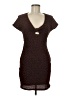 Guess Tweed Brown Casual Dress Size M - photo 1