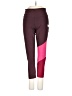 Nike Color Block Burgundy Active Pants Size S - photo 1