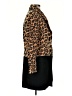 Zara Animal Print Gold Brown Wool Blazer Size XS - photo 4