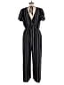 B.O.G Collective Stripes Black Jumpsuit Size L - photo 2