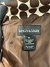 Molly & Maxx Polka Dots Brown Blazer Size XL - photo 6