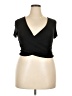 Kirra Black Short Sleeve Top Size XL - photo 1