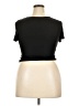 Kirra Black Short Sleeve Top Size XL - photo 2