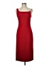 Gracia Solid Red Cocktail Dress Size M - photo 1