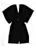 ASOS 100% Polyester Solid Black Romper Size 0 - photo 1