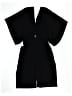 ASOS 100% Polyester Solid Black Romper Size 0 - photo 2
